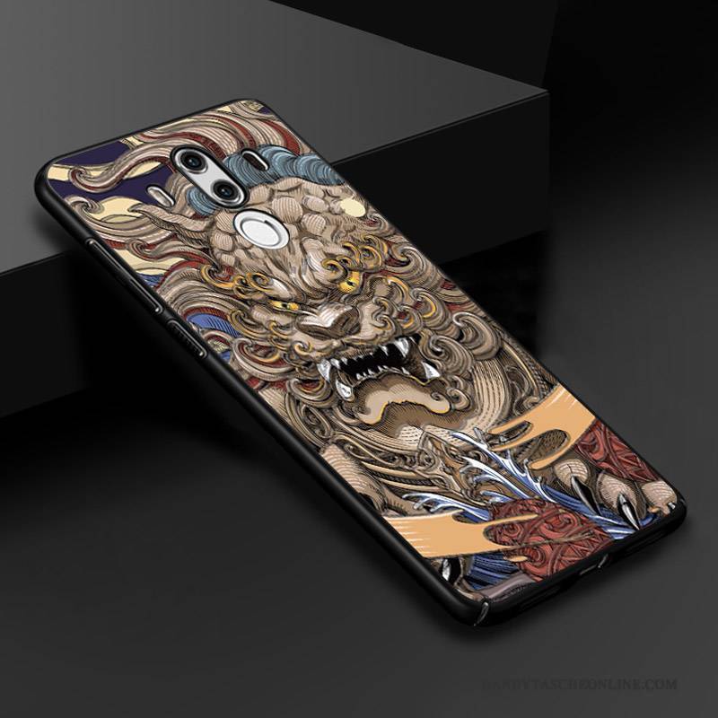 Hülle Huawei Mate 10 Pro Farbe Dreidimensional Anti-sturz, Case Huawei Mate 10 Pro Taschen Chinesische Art Handyhüllen