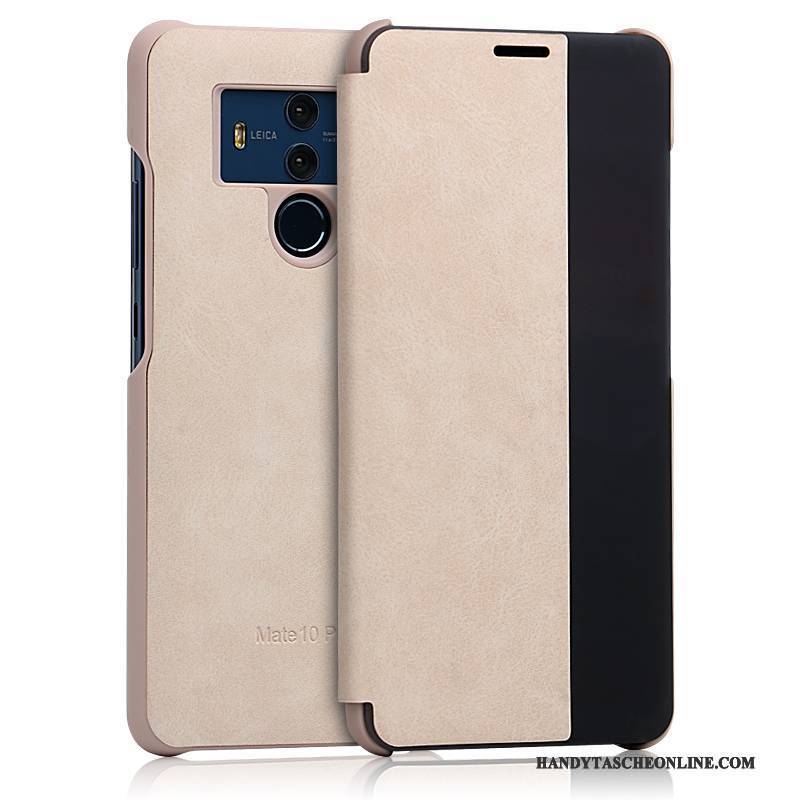 Hülle Huawei Mate 10 Pro Folio Business Anti-sturz, Case Huawei Mate 10 Pro Lederhülle Handyhüllen