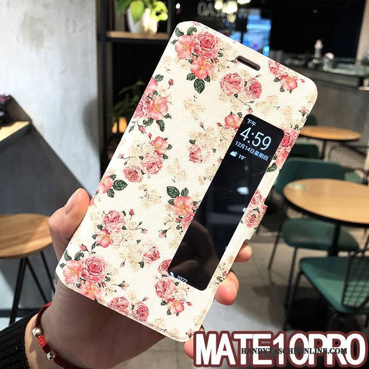 Hülle Huawei Mate 10 Pro Kreativ Weiß Schlafsaal, Case Huawei Mate 10 Pro Folio Trend Zubehör