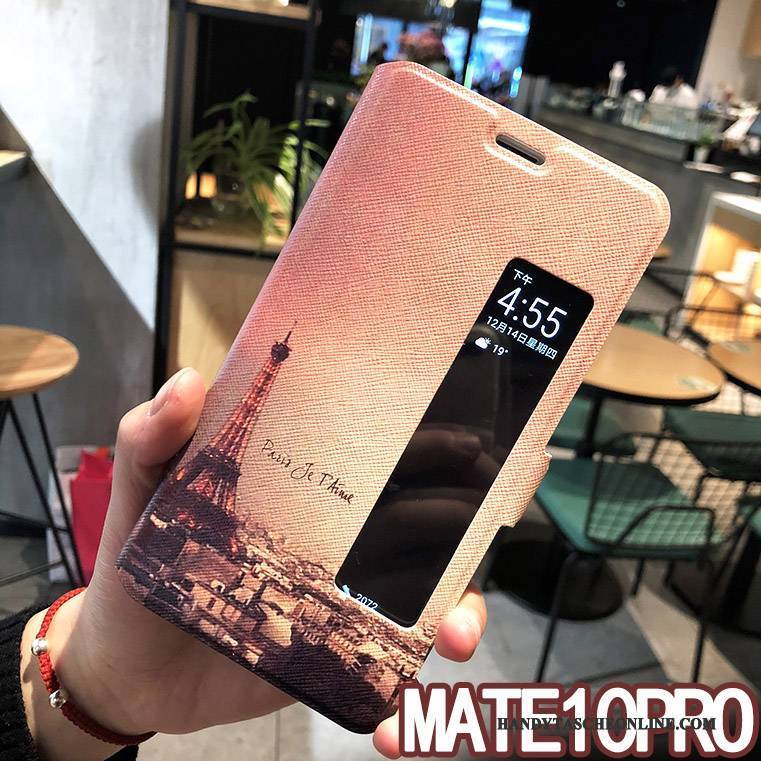 Hülle Huawei Mate 10 Pro Kreativ Weiß Schlafsaal, Case Huawei Mate 10 Pro Folio Trend Zubehör