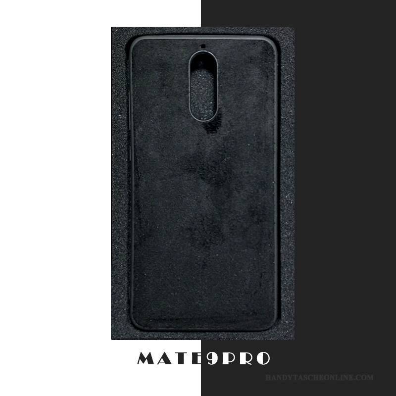 Hülle Huawei Mate 10 Pro Leder Handyhüllen Anti-sturz, Case Huawei Mate 10 Pro Taschen Rot Schlank