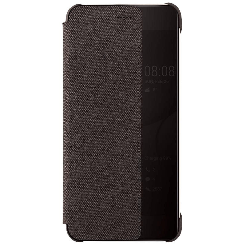 Hülle Huawei Mate 10 Pro Lederhülle Grau Windows, Case Huawei Mate 10 Pro Schutz