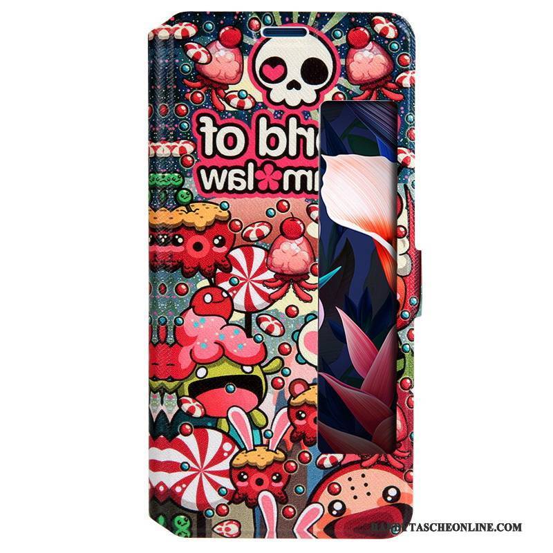 Hülle Huawei Mate 10 Pro Schutz Handyhüllen Windows, Case Huawei Mate 10 Pro Karikatur Anti-sturz