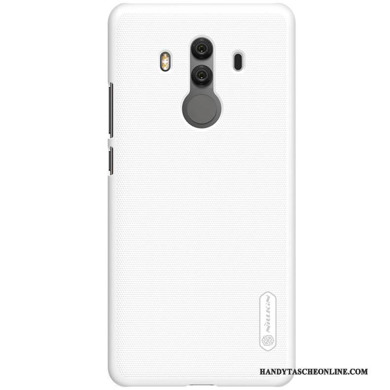 Hülle Huawei Mate 10 Pro Schutz Rot Handyhüllen, Case Huawei Mate 10 Pro Nubuck Gold