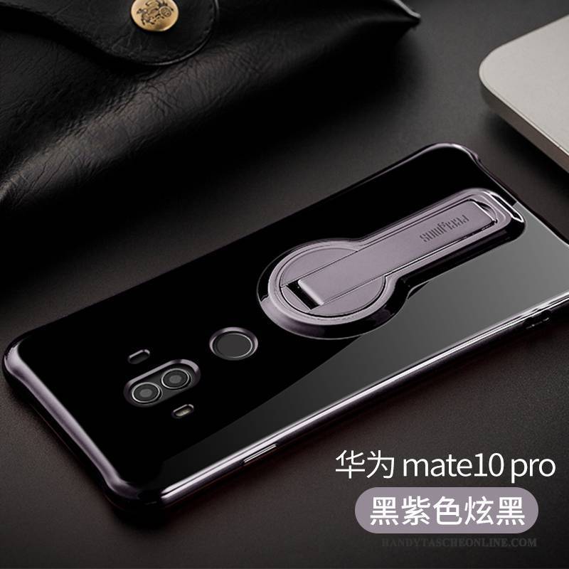 Hülle Huawei Mate 10 Pro Silikon Handyhüllen Trend, Case Huawei Mate 10 Pro Halterung Anti-sturz Rosa