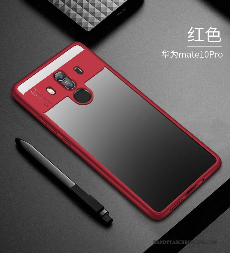 Hülle Huawei Mate 10 Pro Silikon Trend Anti-sturz, Case Huawei Mate 10 Pro Rot Handyhüllen