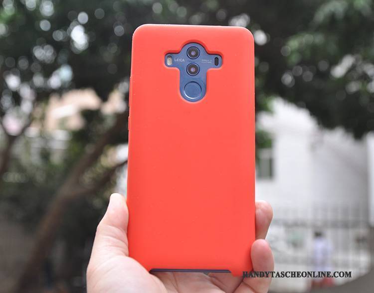 Hülle Huawei Mate 10 Pro Silikon Trend Rot, Case Huawei Mate 10 Pro Schutz Anti-sturz Handyhüllen