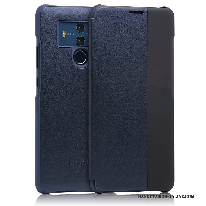 Hülle Huawei Mate 10 Pro Taschen Blau Handyhüllen, Case Huawei Mate 10 Pro Schutz Anti-sturz