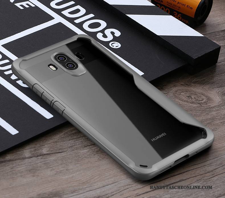 Hülle Huawei Mate 10 Pro Taschen Business High-end, Case Huawei Mate 10 Pro Grau Handyhüllen