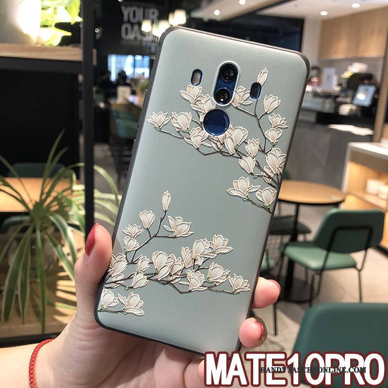 Hülle Huawei Mate 10 Pro Taschen Handyhüllen Gelb, Case Huawei Mate 10 Pro Schutz Anti-sturz Neu