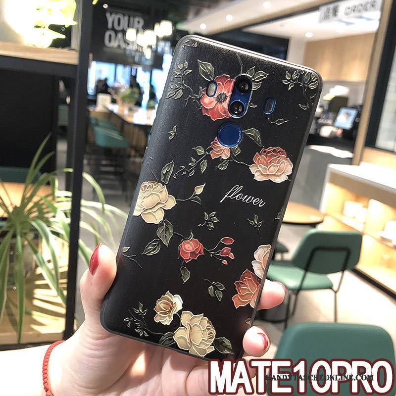 Hülle Huawei Mate 10 Pro Taschen Handyhüllen Gelb, Case Huawei Mate 10 Pro Schutz Anti-sturz Neu