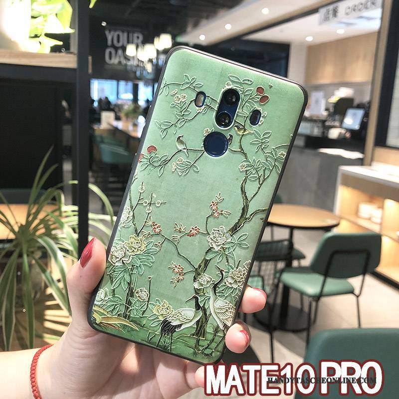 Hülle Huawei Mate 10 Pro Taschen Handyhüllen Gelb, Case Huawei Mate 10 Pro Schutz Anti-sturz Neu