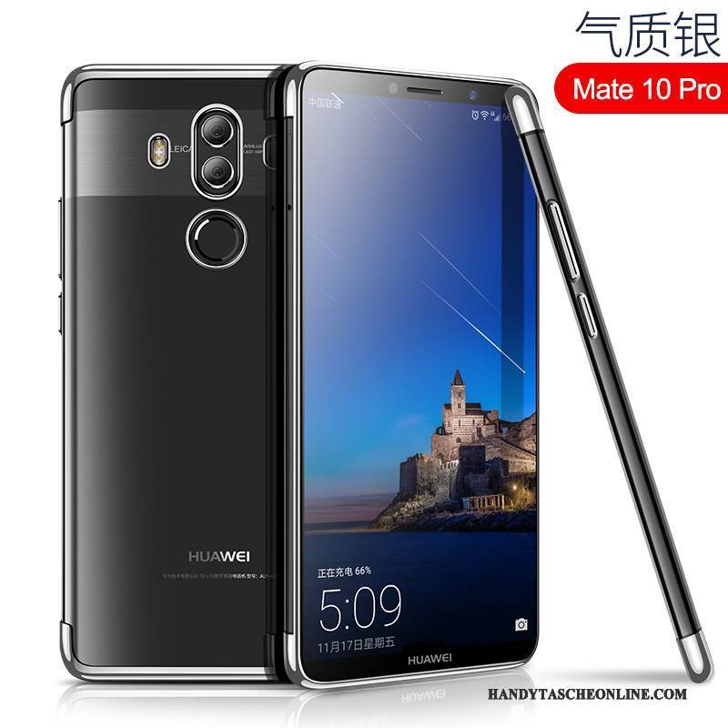 Hülle Huawei Mate 10 Pro Weiche Transparent Schlank, Case Huawei Mate 10 Pro Taschen Anti-sturz Handyhüllen