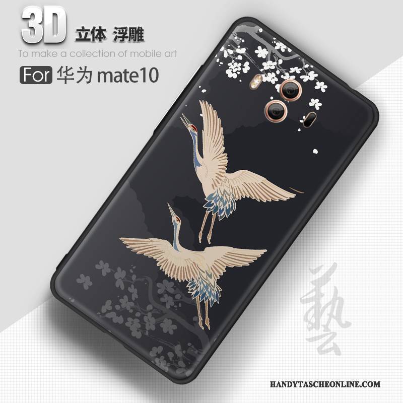 Hülle Huawei Mate 10 Prägung Persönlichkeit Trendmarke, Case Huawei Mate 10 Weiche Handyhüllen