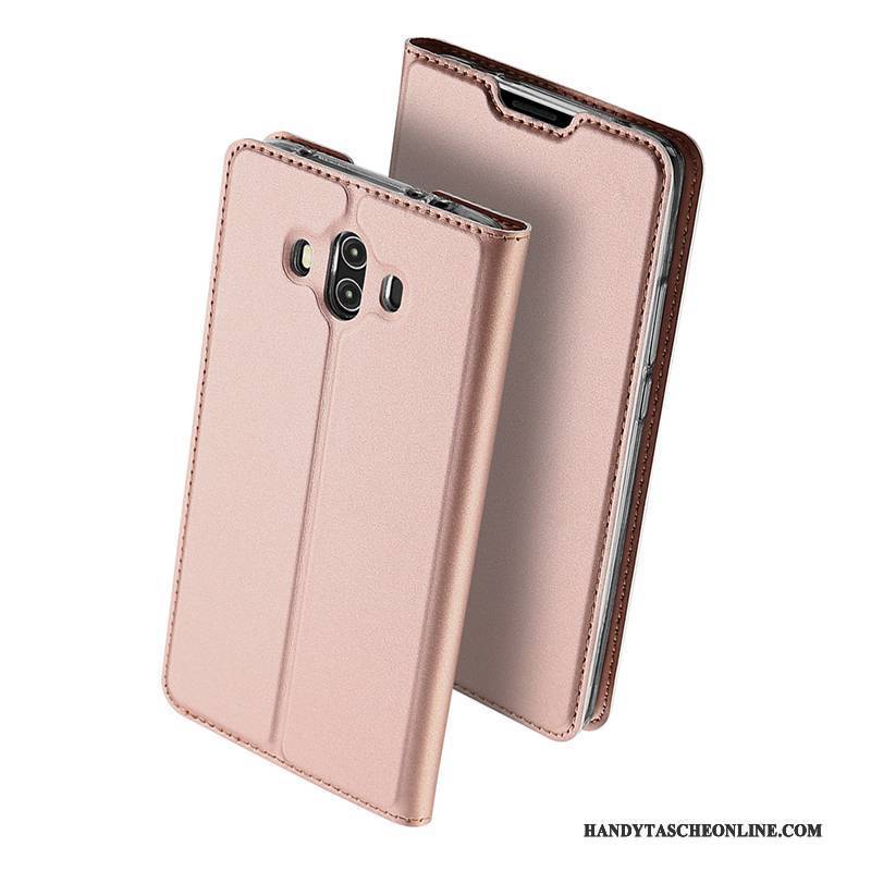 Hülle Huawei Mate 10 Schutz Handyhüllen Rosa, Case Huawei Mate 10 Taschen Anti-sturz