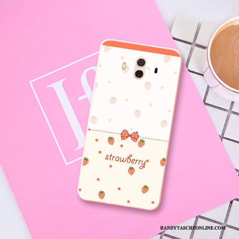 Hülle Huawei Mate 10 Silikon Mini Frisch, Case Huawei Mate 10 Weiche Trend Handyhüllen