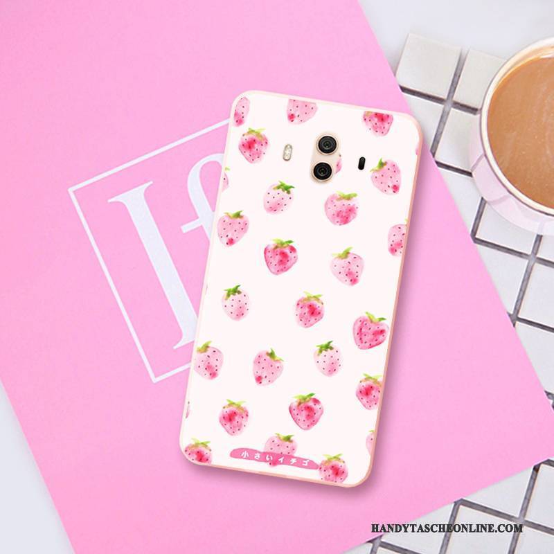 Hülle Huawei Mate 10 Silikon Mini Frisch, Case Huawei Mate 10 Weiche Trend Handyhüllen