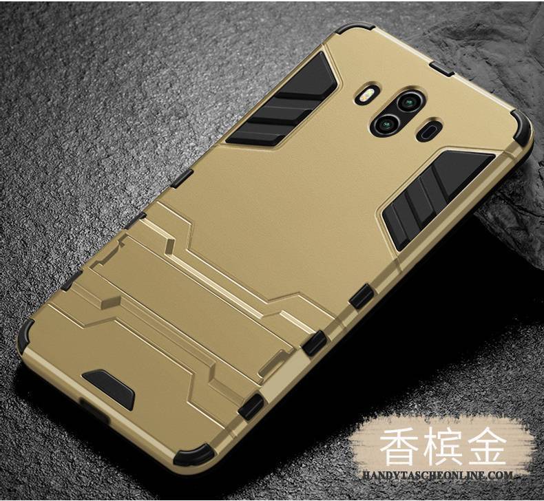 Hülle Huawei Mate 10 Silikon Persönlichkeit Gold, Case Huawei Mate 10 Schutz Anti-sturz Handyhüllen
