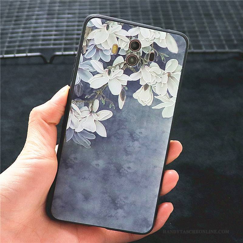 Hülle Huawei Mate 10 Taschen Lila Anti-sturz, Case Huawei Mate 10 Kreativ Handyhüllen Persönlichkeit