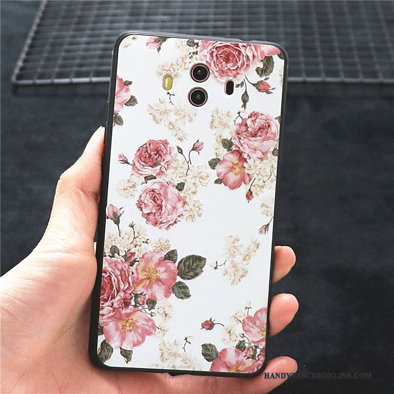 Hülle Huawei Mate 10 Taschen Lila Anti-sturz, Case Huawei Mate 10 Kreativ Handyhüllen Persönlichkeit