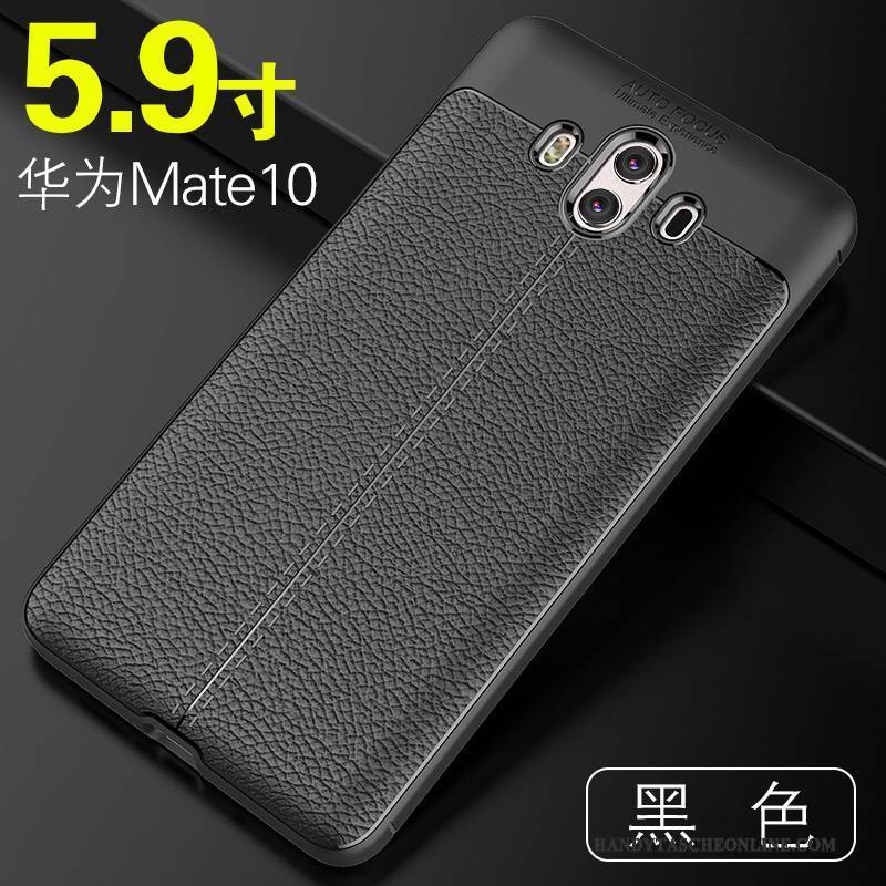 Hülle Huawei Mate 10 Taschen Neu Handyhüllen, Case Huawei Mate 10 Silikon Schwarz Anti-sturz