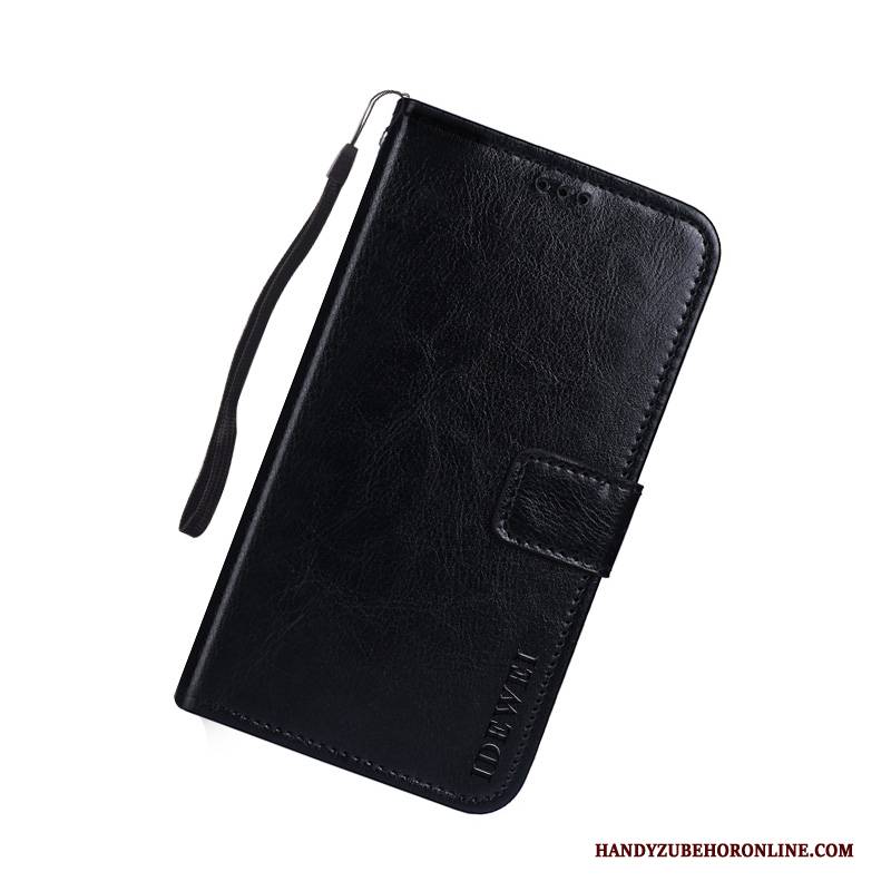 Hülle Huawei Mate 20 Folio Schwarz Handyhüllen, Case Huawei Mate 20 Geldbörse