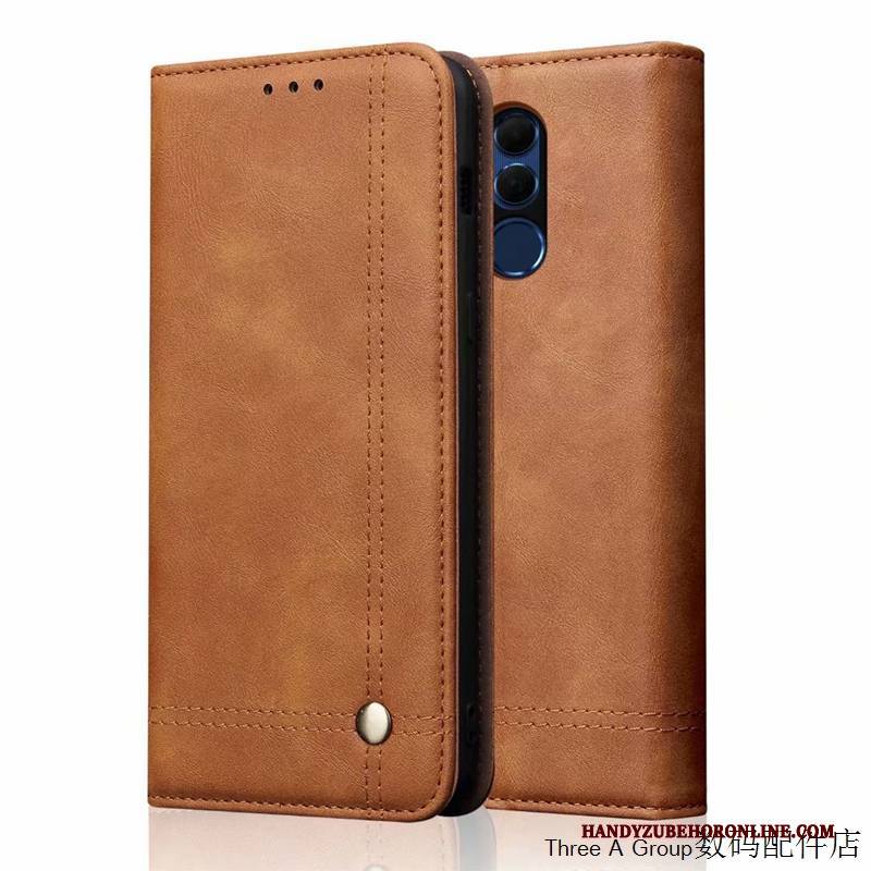 Hülle Huawei Mate 20 Lite Lederhülle Business Handyhüllen, Case Huawei Mate 20 Lite Schutz Anti-sturz