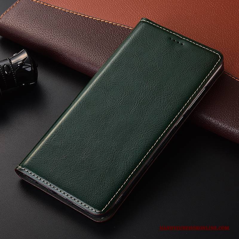 Hülle Huawei Mate 20 Lite Luxus Anti-sturz Muster, Case Huawei Mate 20 Lite Folio Grün Handyhüllen