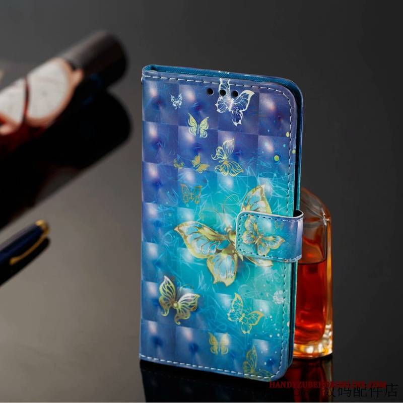 Hülle Huawei Mate 20 Lite Taschen Persönlichkeit Rosa, Case Huawei Mate 20 Lite Lederhülle Karte