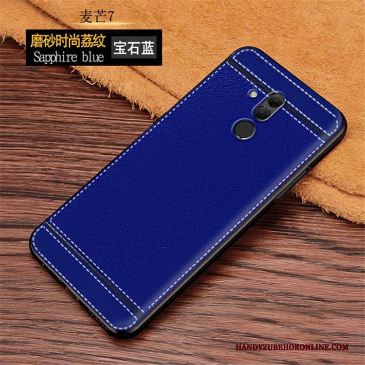 Hülle Huawei Mate 20 Lite Weiche Blau Business, Case Huawei Mate 20 Lite Niedliche Anti-sturz