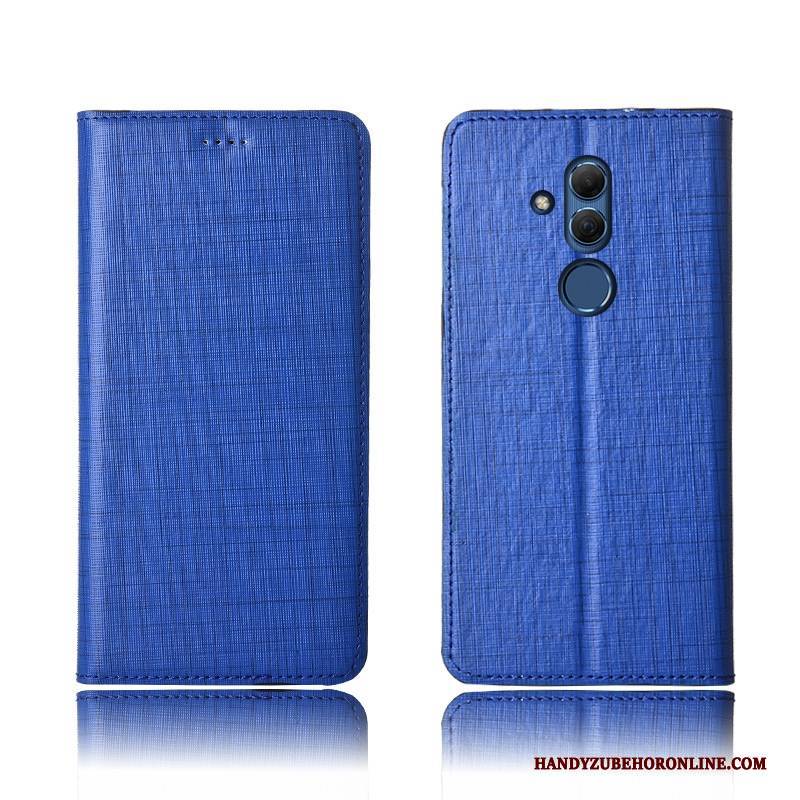 Hülle Huawei Mate 20 Lite Weiche Handyhüllen Blau, Case Huawei Mate 20 Lite Lederhülle Neu Anti-sturz