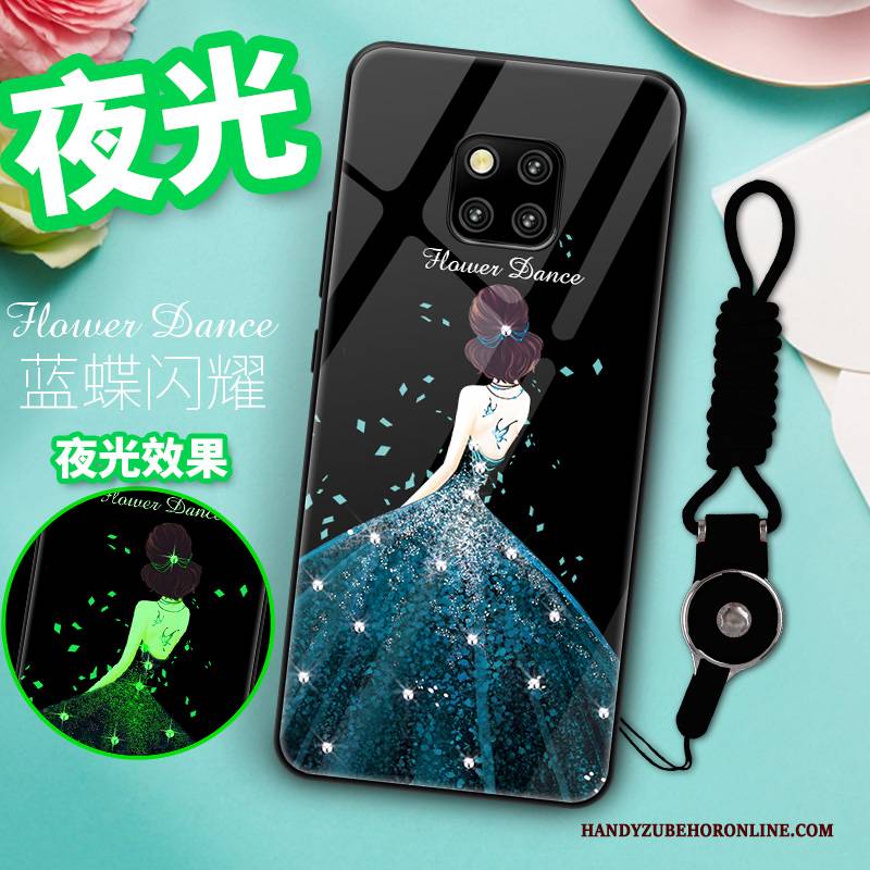 Hülle Huawei Mate 20 Pro Kreativ Neu Glas, Case Huawei Mate 20 Pro Taschen Anti-sturz Handyhüllen