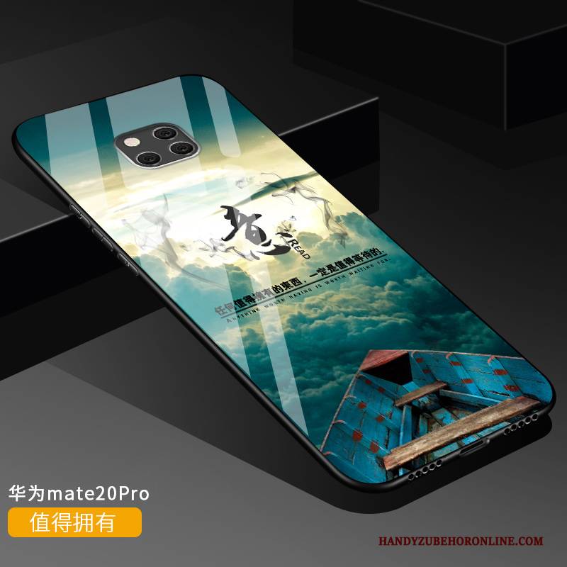 Hülle Huawei Mate 20 Pro Kreativ Spiegel Angepasst, Case Huawei Mate 20 Pro Taschen Trend Glas