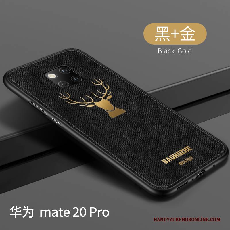 Hülle Huawei Mate 20 Pro Schutz Anti-sturz Persönlichkeit, Case Huawei Mate 20 Pro Taschen Stoff Schlank