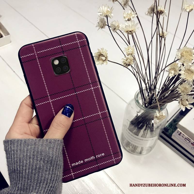 Hülle Huawei Mate 20 Pro Weiche England Persönlichkeit, Case Huawei Mate 20 Pro Kreativ Dünne Nubuck