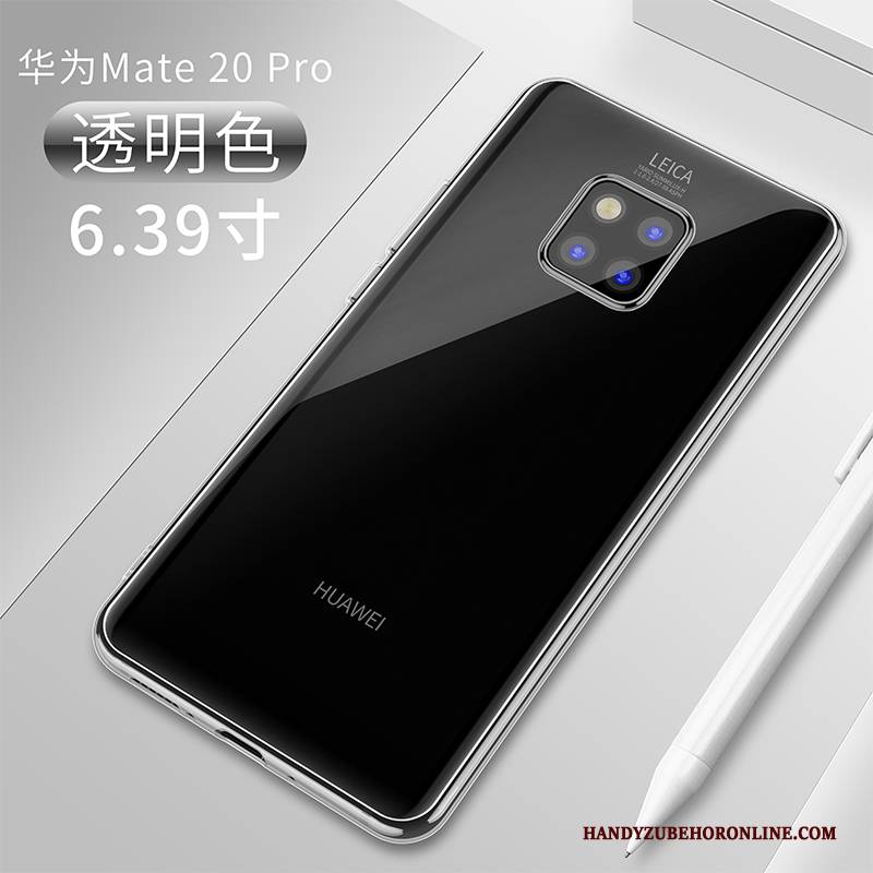 Hülle Huawei Mate 20 Pro Weiche Kühl Handyhüllen, Case Huawei Mate 20 Pro Schutz Weiß Neu