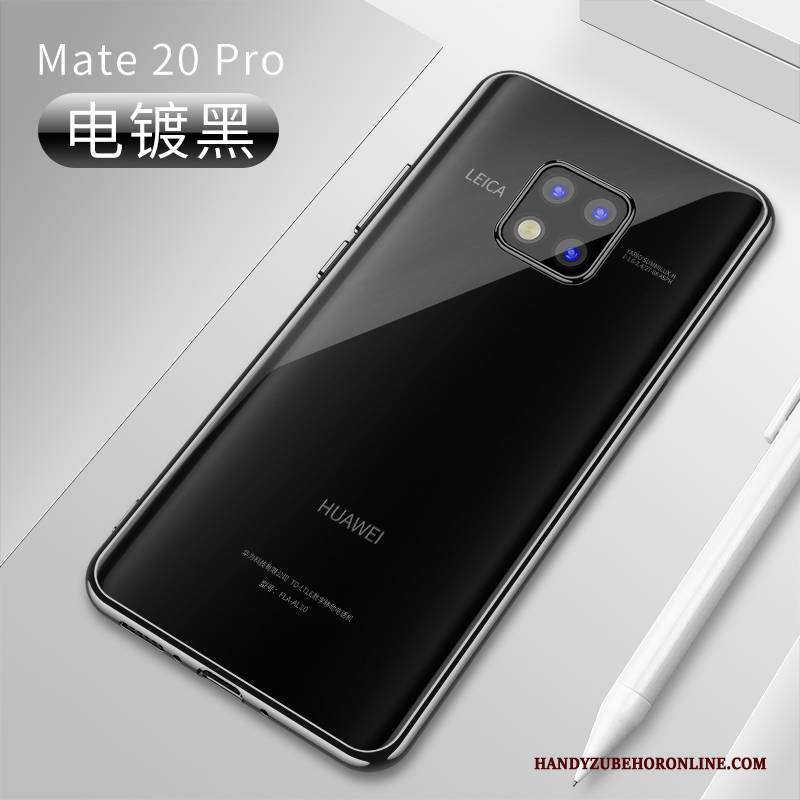 Hülle Huawei Mate 20 Pro Weiche Kühl Handyhüllen, Case Huawei Mate 20 Pro Schutz Weiß Neu