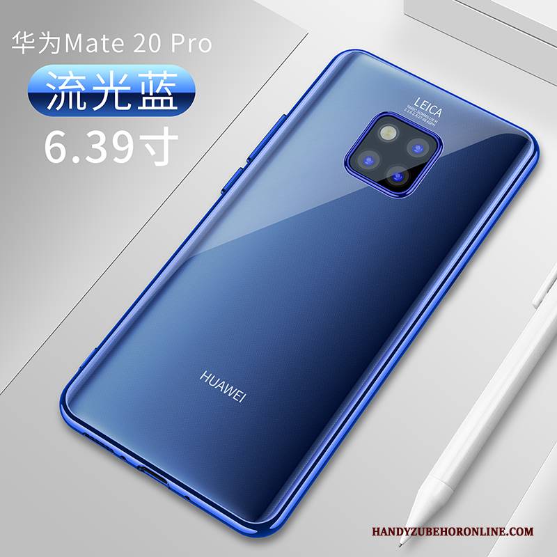 Hülle Huawei Mate 20 Pro Weiche Kühl Handyhüllen, Case Huawei Mate 20 Pro Schutz Weiß Neu