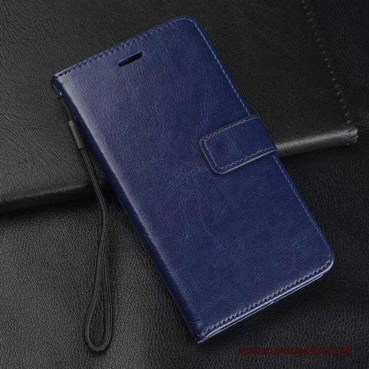 Hülle Huawei Mate 20 Rs Schutz Handyhüllen Business, Case Huawei Mate 20 Rs Lederhülle Anti-sturz Blau