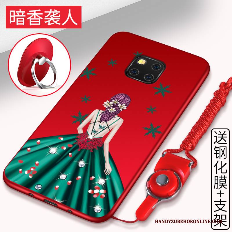 Hülle Huawei Mate 20 Rs Weiche Handyhüllen Rot, Case Huawei Mate 20 Rs Schutz