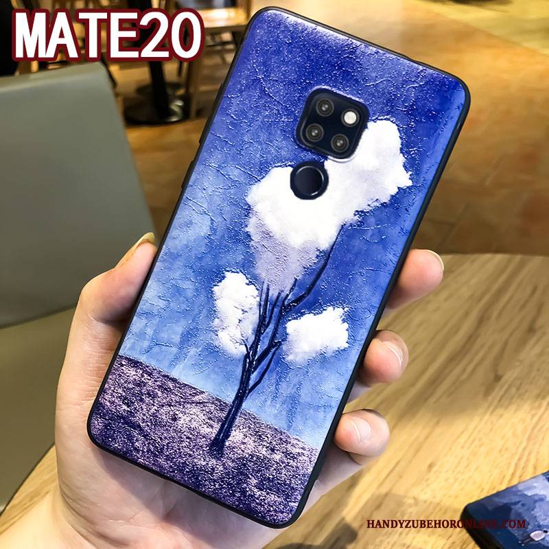 Hülle Huawei Mate 20 Taschen Hängende Verzierungen Handyhüllen, Case Huawei Mate 20 Silikon Liebhaber Persönlichkeit