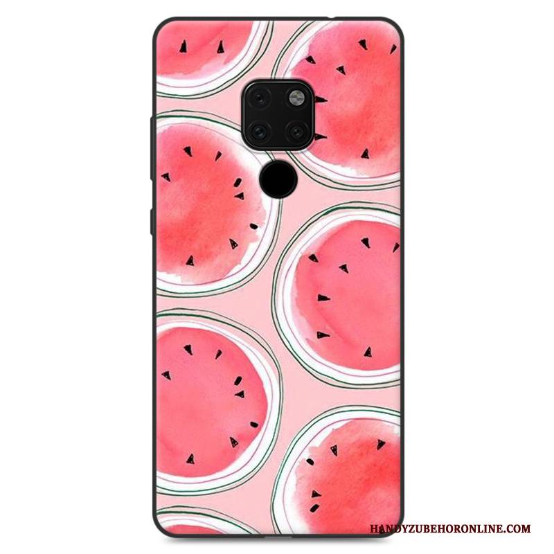 Hülle Huawei Mate 20 X Gemalt Neu Rosa, Case Huawei Mate 20 X Taschen Anti-sturz Handyhüllen