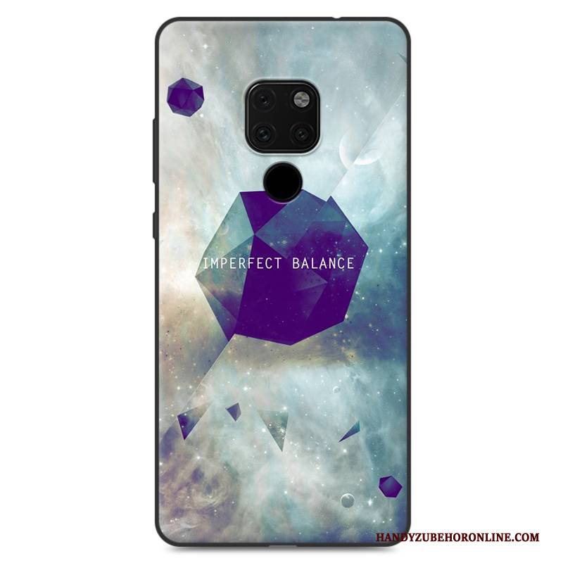 Hülle Huawei Mate 20 X Gemalt Neu Rosa, Case Huawei Mate 20 X Taschen Anti-sturz Handyhüllen