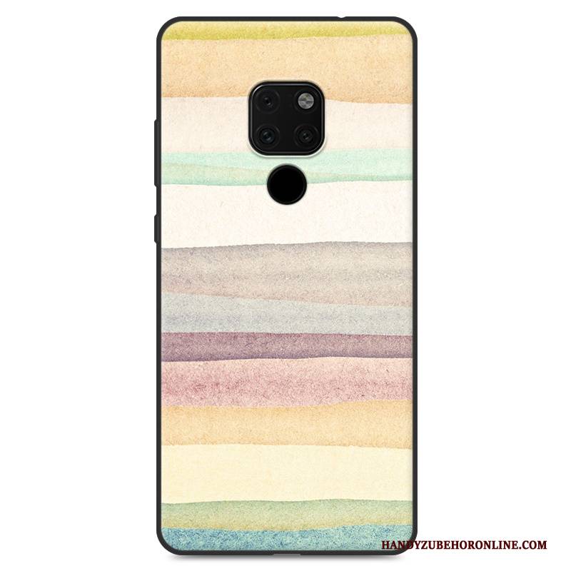 Hülle Huawei Mate 20 X Gemalt Neu Rosa, Case Huawei Mate 20 X Taschen Anti-sturz Handyhüllen