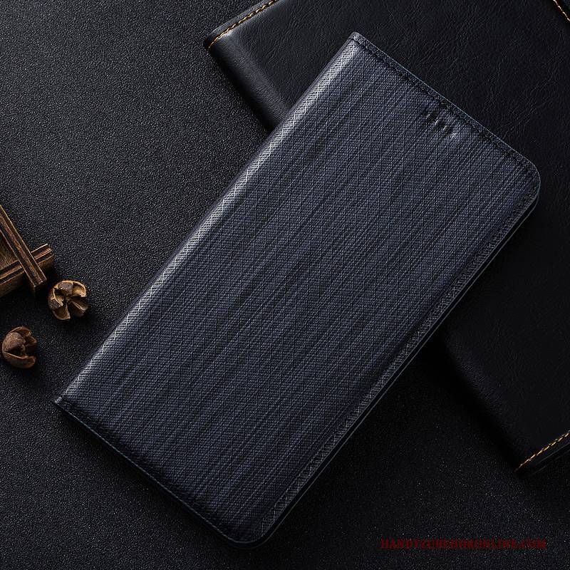 Hülle Huawei Mate 20 X Leder Kariertes Handyhüllen, Case Huawei Mate 20 X Folio Grün