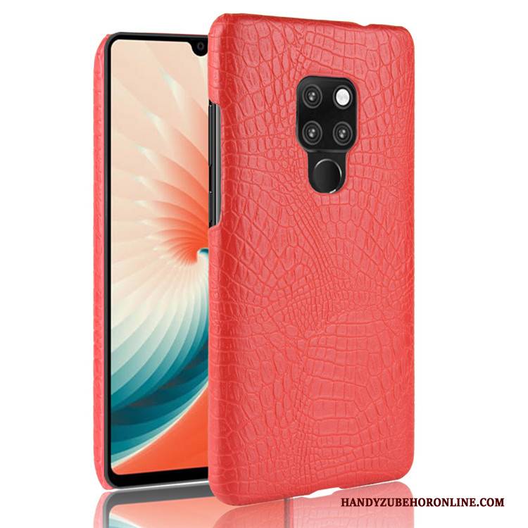 Hülle Huawei Mate 20 X Schutz Krokodilmuster Handyhüllen, Case Huawei Mate 20 X Anti-sturz Hintere Abdeckung