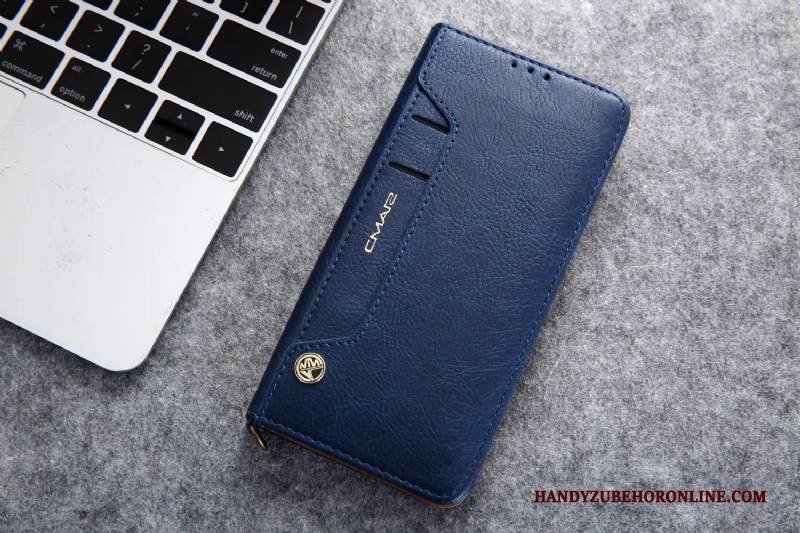 Hülle Huawei Mate 30 Folio Anti-sturz Karte, Case Huawei Mate 30 Taschen Handyhüllen Business