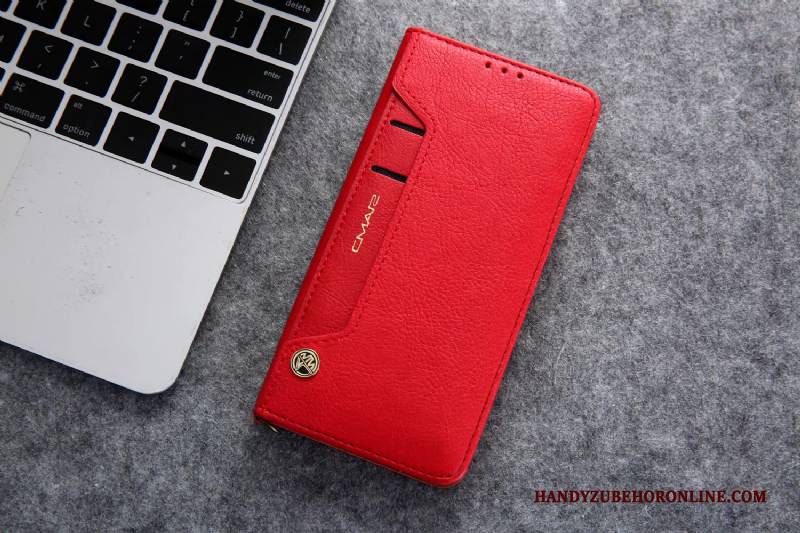 Hülle Huawei Mate 30 Folio Anti-sturz Karte, Case Huawei Mate 30 Taschen Handyhüllen Business