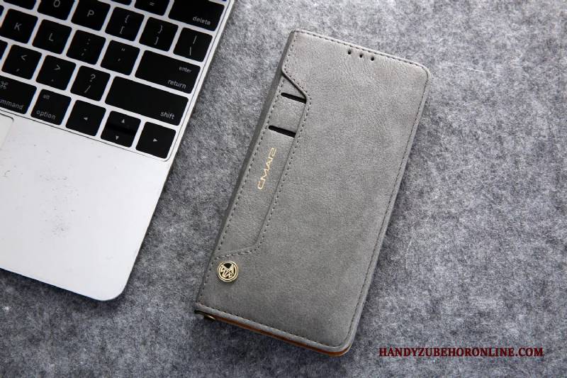 Hülle Huawei Mate 30 Folio Anti-sturz Karte, Case Huawei Mate 30 Taschen Handyhüllen Business