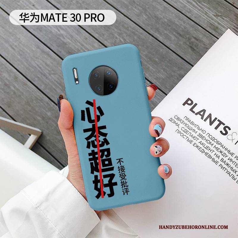 Hülle Huawei Mate 30 Pro Schutz Persönlichkeit Handyhüllen, Case Huawei Mate 30 Pro Kreativ Schlank Anti-sturz